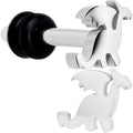Steel Fantasy Dragon Single Flare Plug Set 14G to 2G