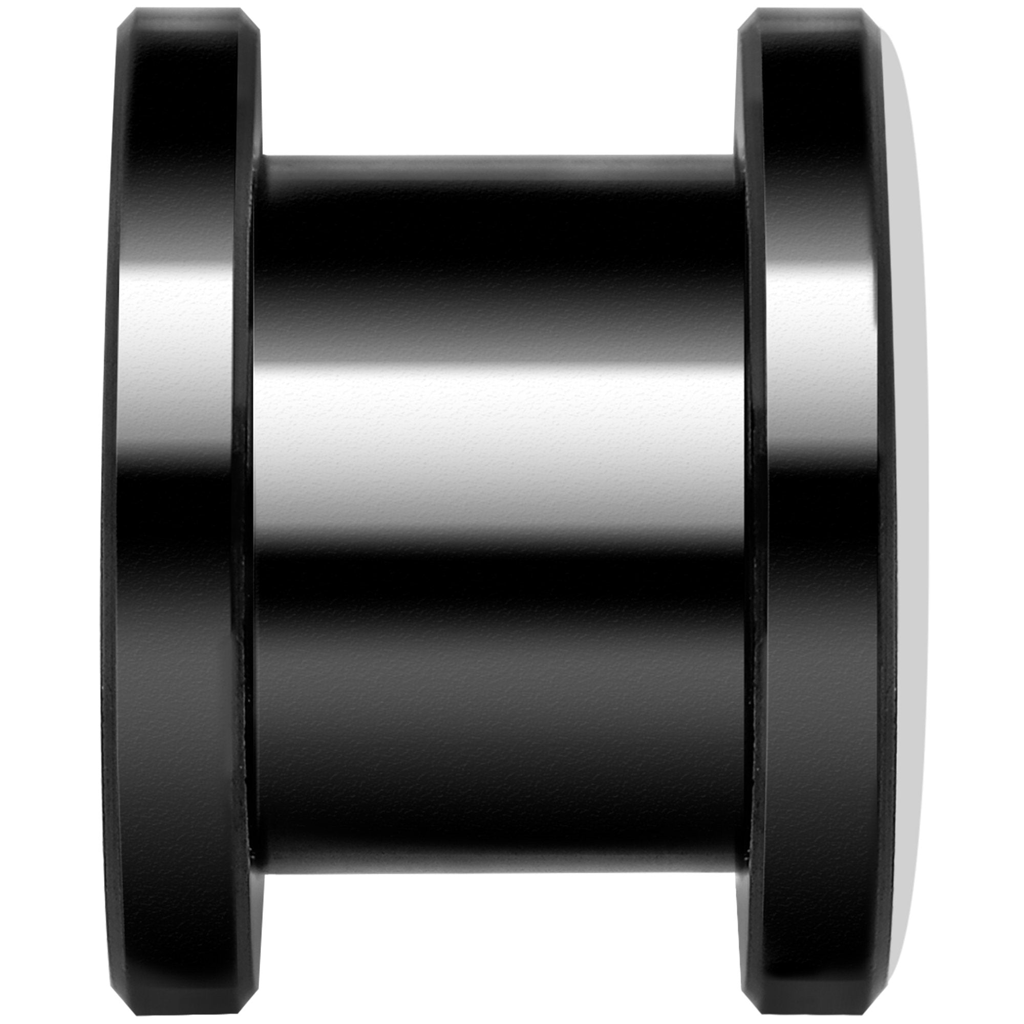 Undead Bride and Groom Halloween Black Anodized Plug Set 00G